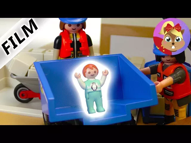 摩比游戏 playmobil 艾玛小朋友在学校的城堡建筑工作